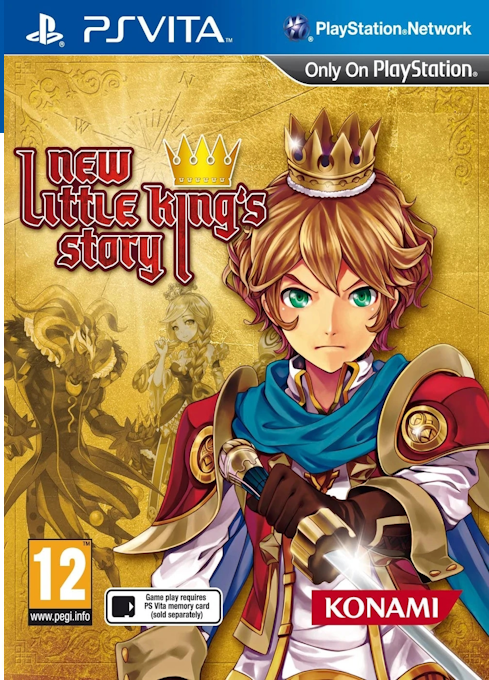 New Little King’s Story box art for Playstation Vita