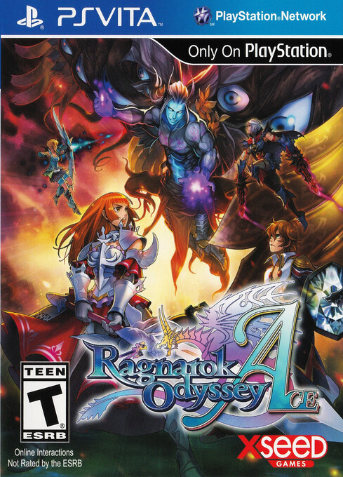Ragnarok Odyssey Ace box art for Playstation Vita