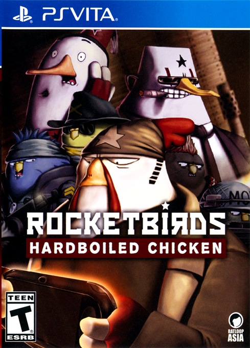 Rocketbirds: Hardboiled Chicken box art for Playstation Vita