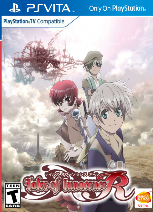 Tales of Innocence R box art for Playstation Vita