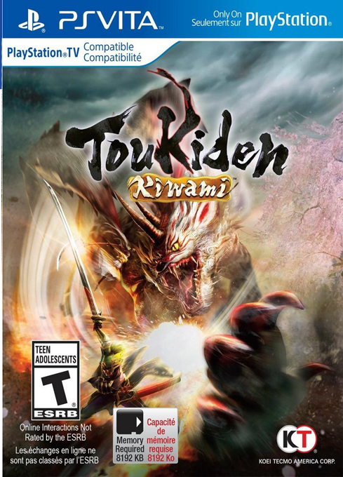 Toukiden: Kiwami box art for Playstation Vita