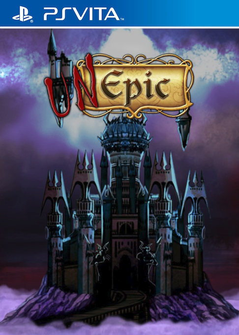 UnEpic box art for Playstation Vita