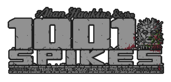 1001 Spikes logo for Playstation Vita