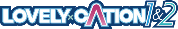 LOVELY x CATION 1 & 2 logo for Playstation Vita