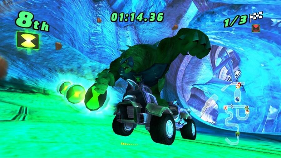 Ben 10: Galactic Racing screenshot 3 for Playstation Vita