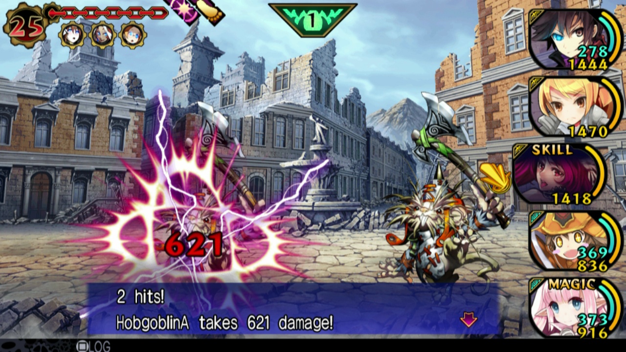 Demon Gaze screenshot 2 for Playstation Vita
