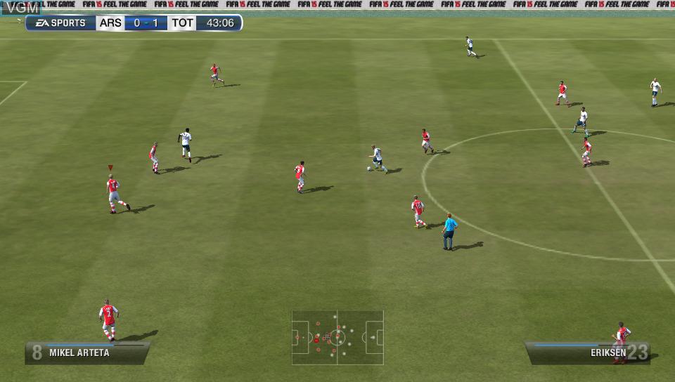 FIFA 15 screenshot 3 for Playstation Vita
