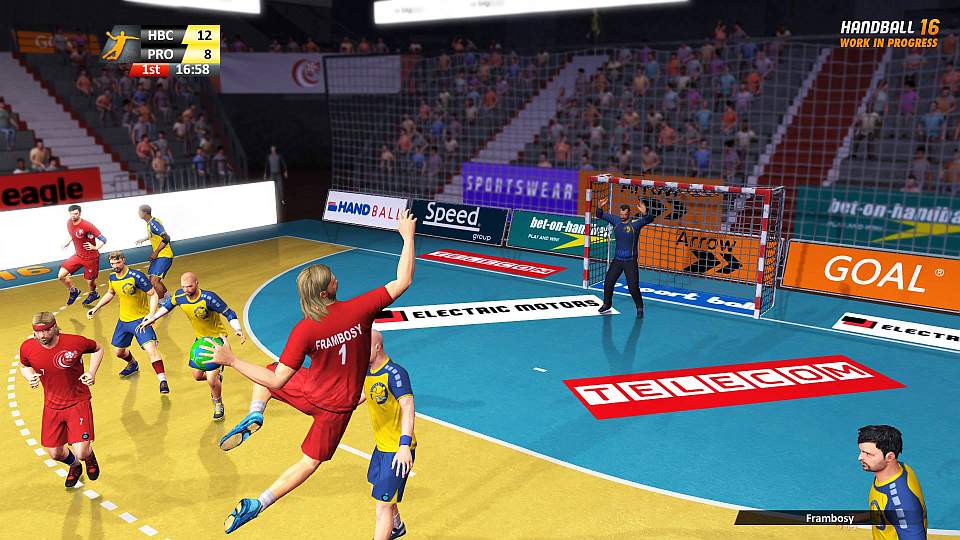 Handball 16 screenshot 2 for Playstation Vita