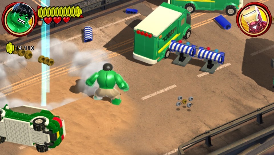 LEGO Marvel Super Heroes: Universe in Peril screenshot 2 for Playstation Vita