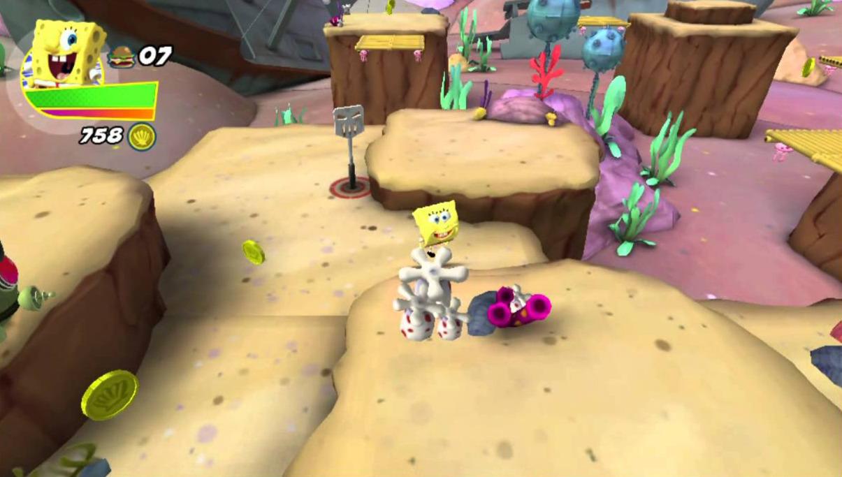 SpongeBob HeroPants screenshot 3 for Playstation Vita
