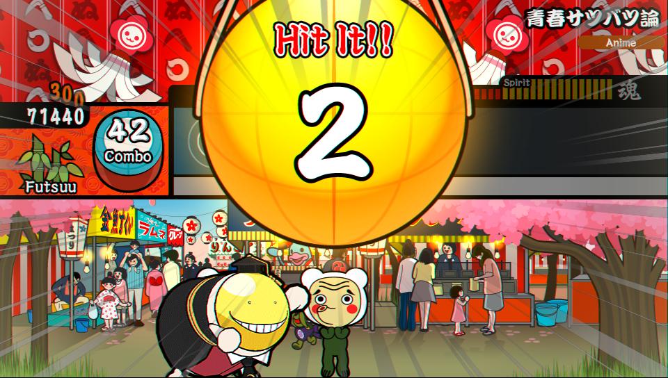 Taiko no Tatsujin V Version screenshot 2 for Playstation Vita