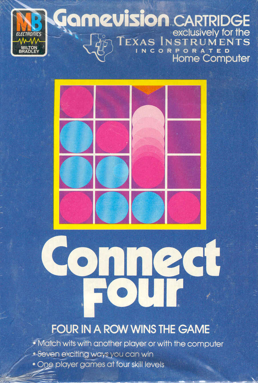 Connect Four box art for TI-99
