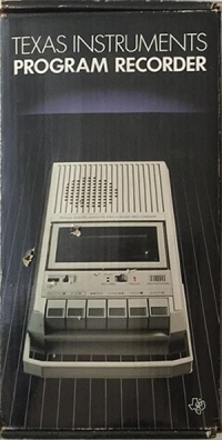 Program Recorder box art for TI-99