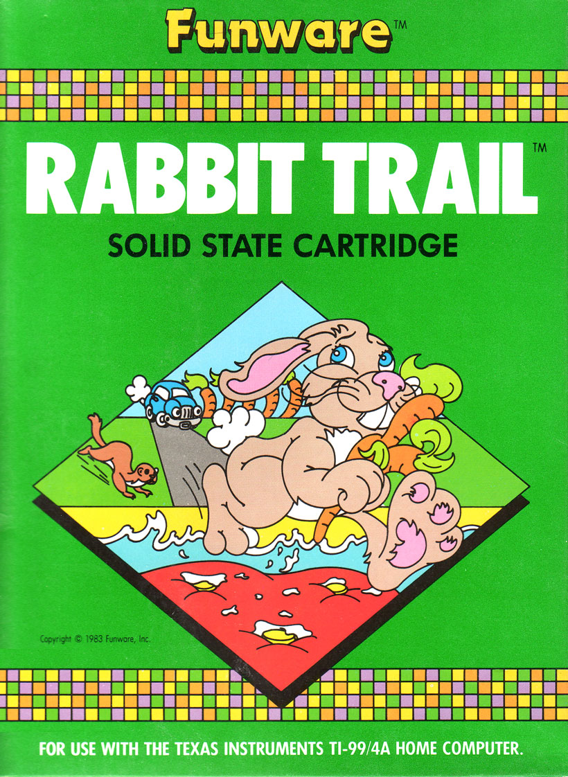 Rabbit Trail box art for TI-99