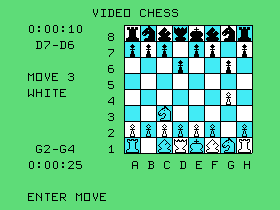Video Chess screenshot 2 for TI-99