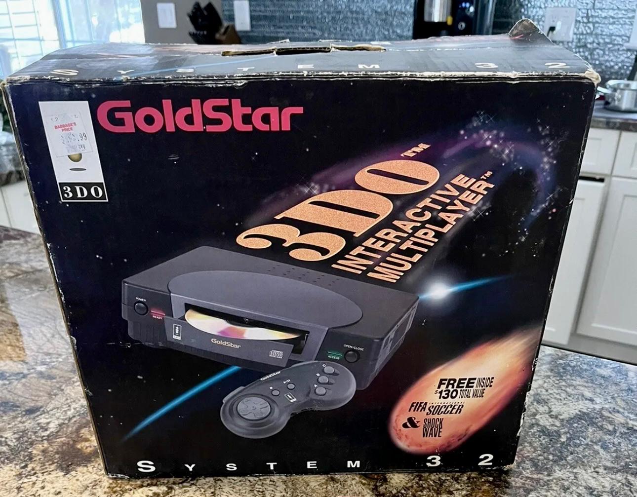 3DO Console Goldstar box art for 3DO