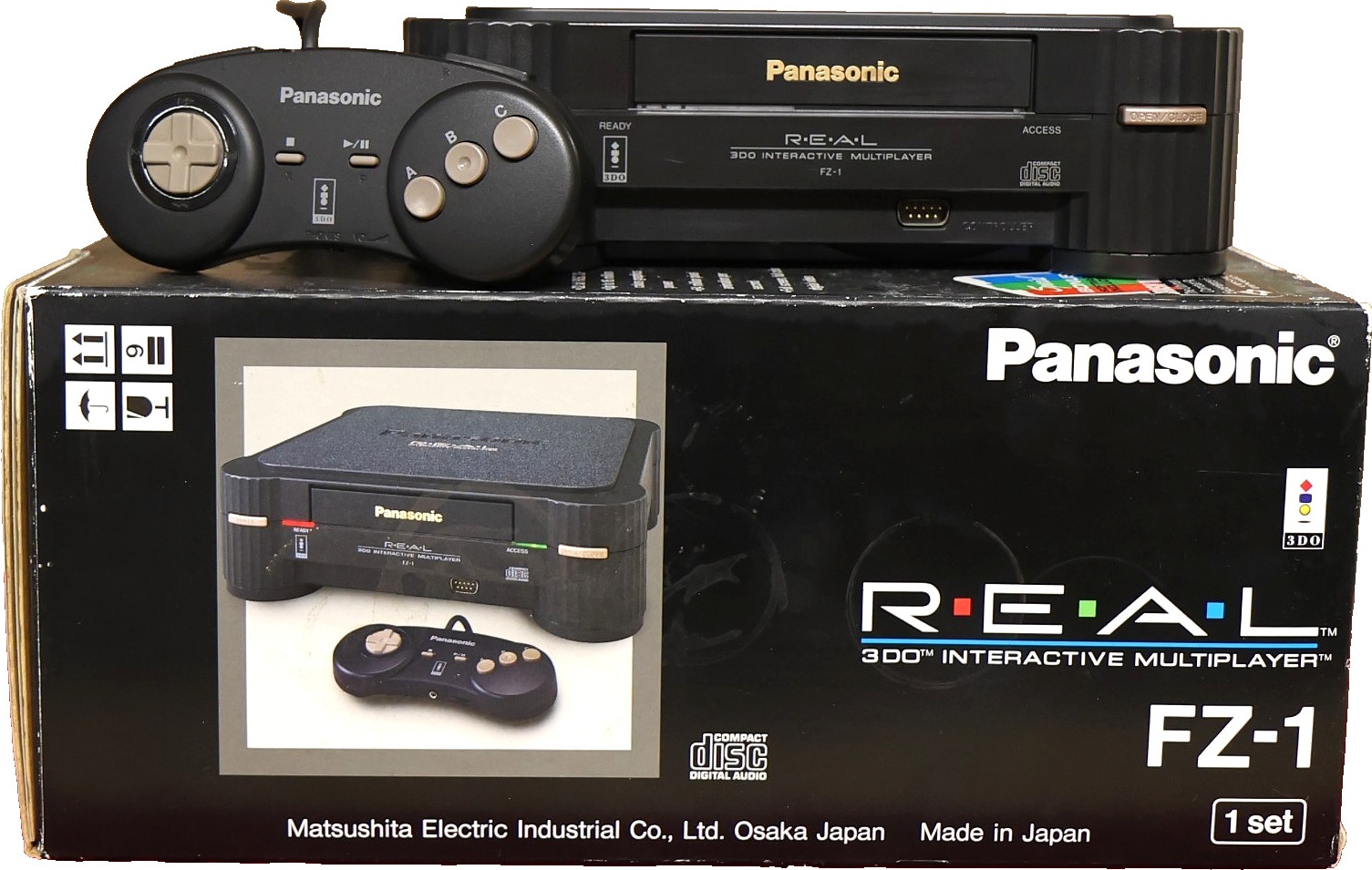 3DO Console box art for 3DO