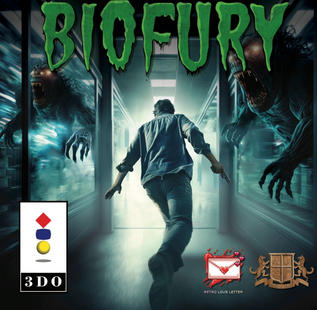 Biofury box art for 3DO