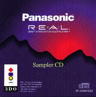 Panasonic Sampler CD box art for 3DO