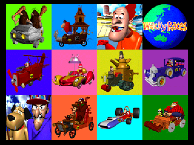 Chiki Chiki Machine Mou Race title screen for 3DO