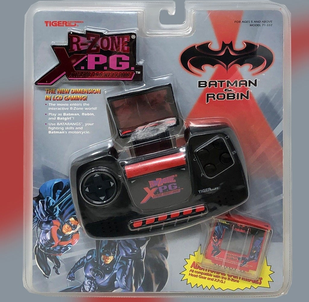 Batman and Robin box art for Tiger R-Zone