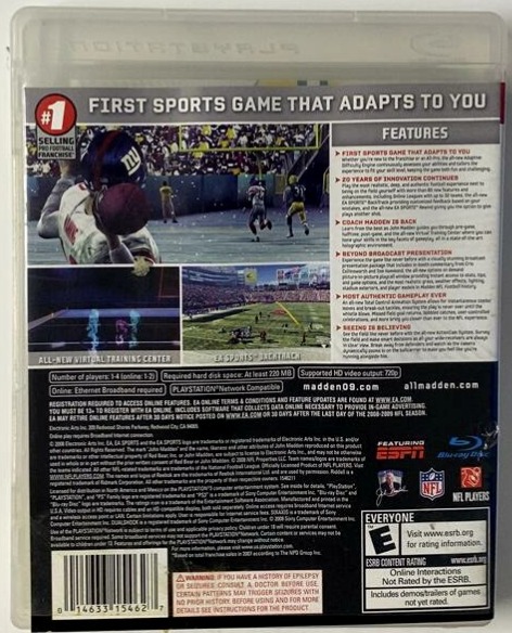 Madden NFL 09 media 2 for Playstation 3
