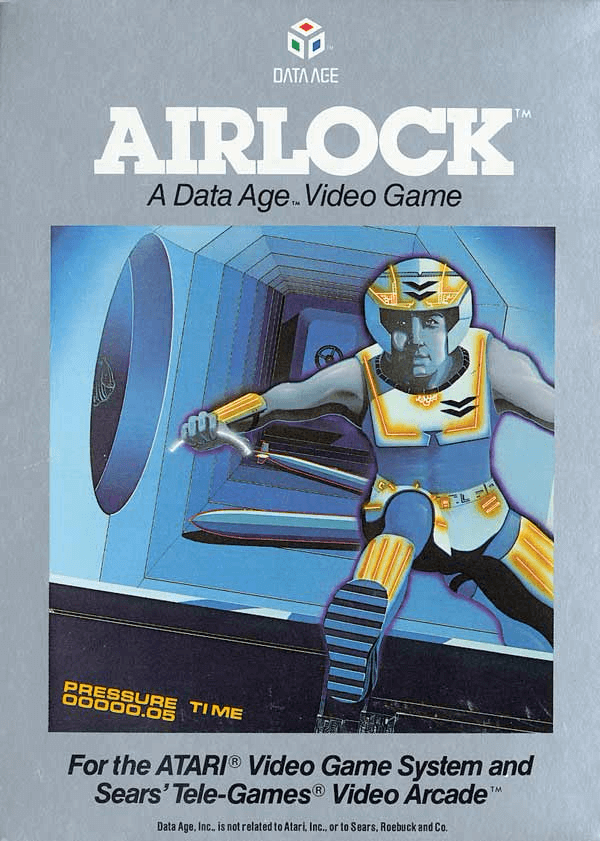 Airlock box art for Atari 2600