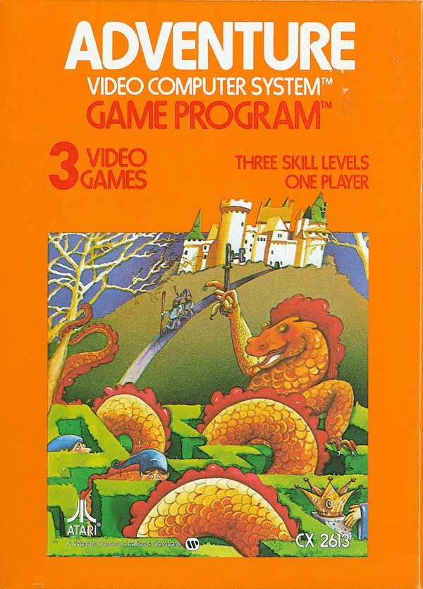 Venture box art for Atari 2600