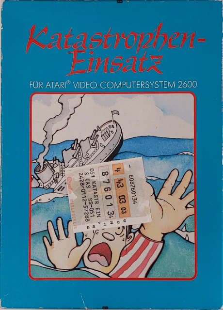 Katastrophen-Einsatz box art for Atari 2600