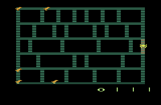Spiderdroid box art for Atari 2600