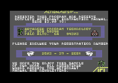 Actionauts screenshot 5 for Atari 2600