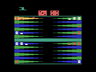 Backgammon back cover for Atari 2600