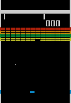 Breakout [Text Label] screenshot 3 for Atari 2600
