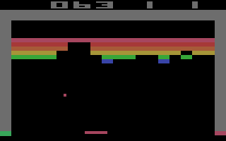 Breakout [Text Label] screenshot 5 for Atari 2600