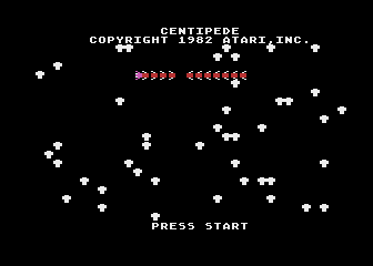Centipede screenshot 3 for Atari 2600