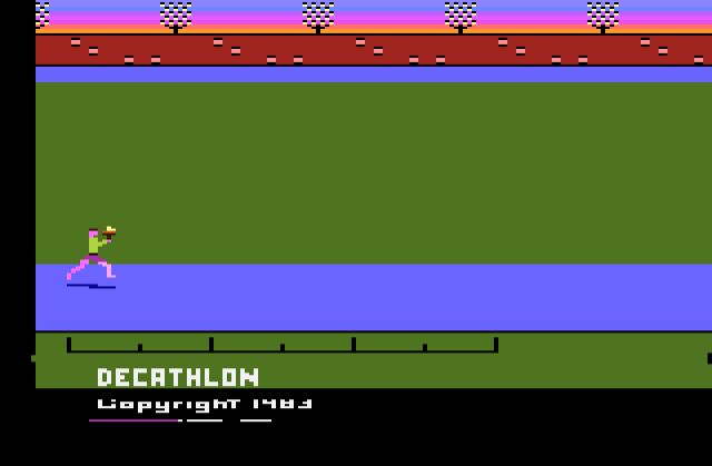Decathlon screenshot 5 for Atari 2600