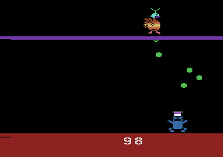 Eggomania screenshot 3 for Atari 2600
