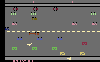 Freeway screenshot 3 for Atari 2600