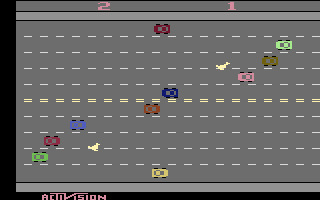Freeway screenshot 4 for Atari 2600