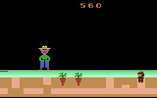 Gopher screenshot 3 for Atari 2600