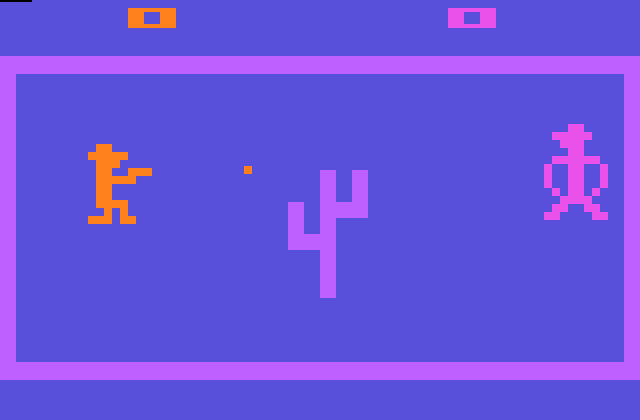 Gunslinger screenshot 2 for Atari 2600