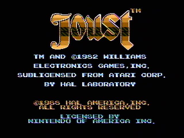Joust screenshot 4 for Atari 2600