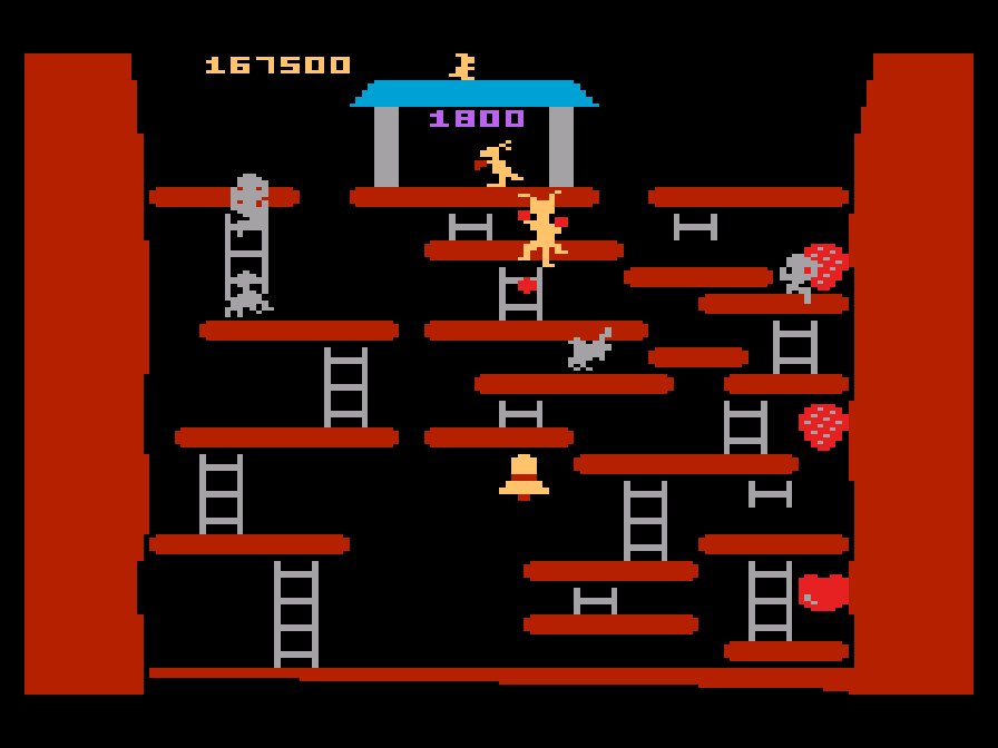 Kangaroo screenshot 5 for Atari 2600