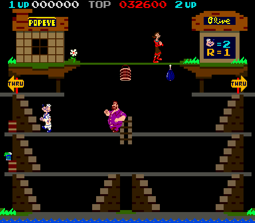 Popeye screenshot 4 for Atari 2600