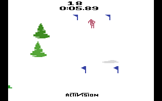 Skiing screenshot 5 for Atari 2600