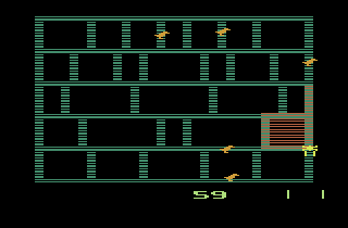 Spiderdroid screenshot 2 for Atari 2600