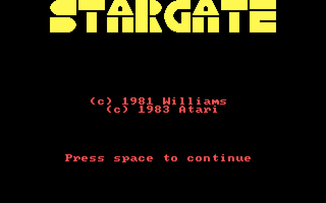 Stargate screenshot 4 for Atari 2600