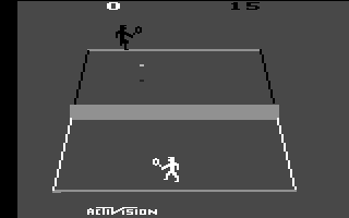Tennis screenshot 4 for Atari 2600