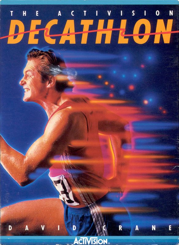 Decathlon box art for Atari 5200