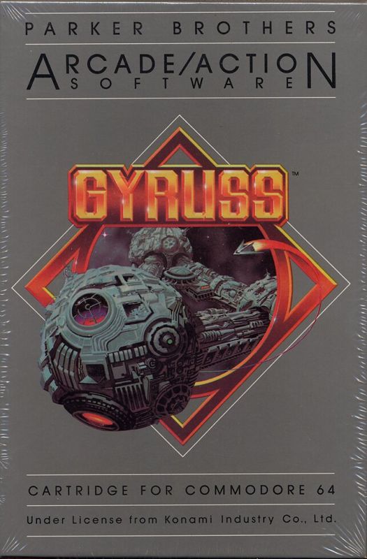 Gyruss box art for Atari 5200